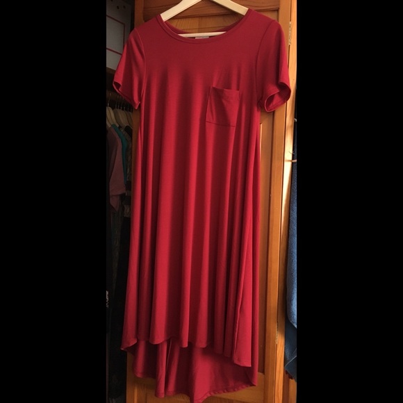 LuLaRoe Dresses & Skirts - Maroon LuLaRoe Carly